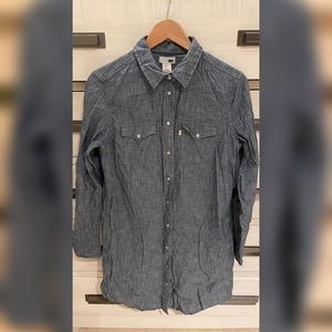 Levi's midi polka dot dress